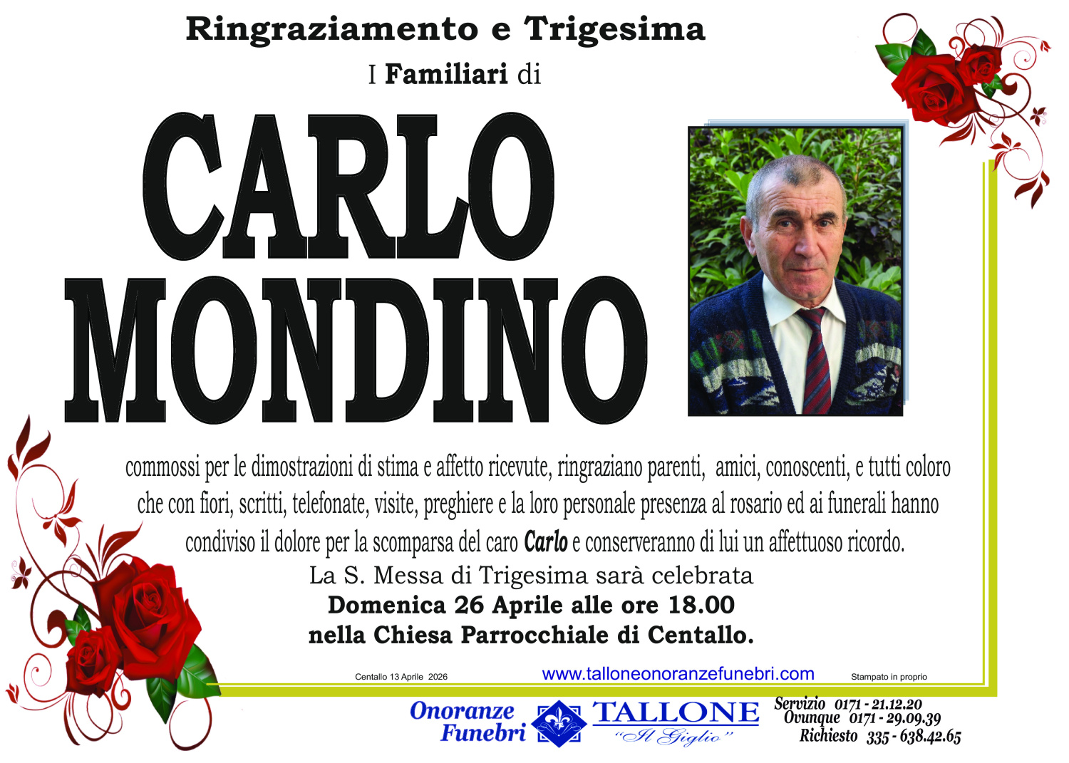 <br />
<b>Warning</b>:  Undefined variable $info in <b>/home/tallone/public_html/ringraziamenti.php</b> on line <b>68</b><br />
Carlo Mondino